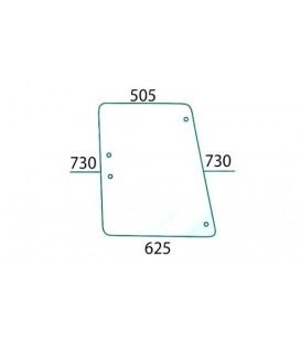 VITRE LATERALE ADAPTABLE JOHN DEERE L61159