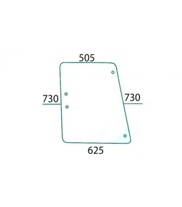 VITRE LATERALE ADAPTABLE JOHN DEERE L61159