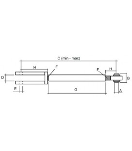 CHANDELLE DE RELEVAGE ADAPTABLE MASSEY FERGUSON 3581996M93