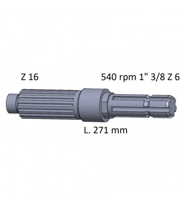 ARBRE DE PDF JOHN DEERE AR41752 , R41756 ADAPTABLE