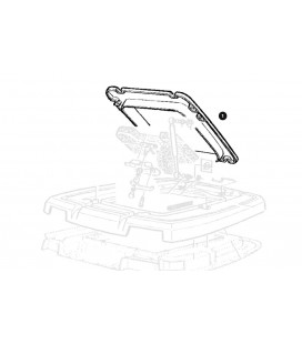 TOIT DE CABINE AVEC TOIT OUVRANT CABINE COMFORTGARD JOHN DEERE AL80023