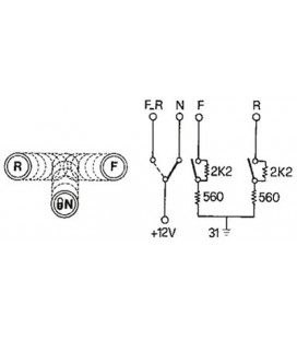 INVERSEUR ELECTRIQUE ADAPTABLE CASE IH FIAT FORD NEW HOLLAND 82002364 82010860 82034514