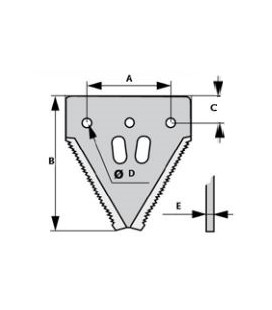 25 SECTIONS TYPE JOHN DEERE 5402275002