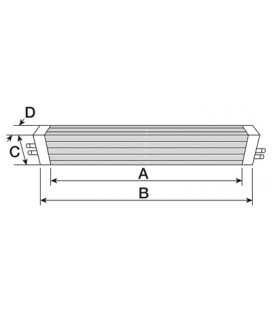 EVAPORATEUR DE CLIMATISATION ADAPTABLE CASE IH NEW HOLLAND 47137731