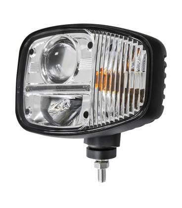 PHARE DE ROUTE GAUCHE LED 5 FONCTIONS 12 24V CONNEXION DEUTSCH