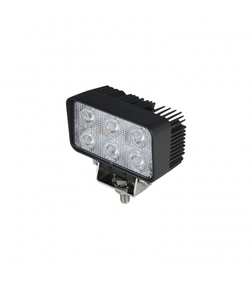 PHARE DE TRAVAIL RECTANGULAIRE 6 LED 1500 LUMENS LONGUE PORTEE