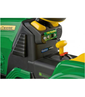 TRACTEUR ELECTRIQUE JD GROUND FORCE AVEC REMORQUE