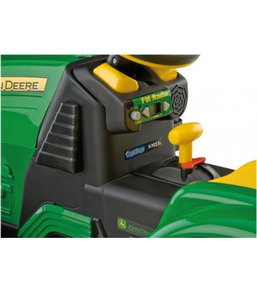 TRACTEUR ELECTRIQUE JD GROUND FORCE AVEC REMORQUE