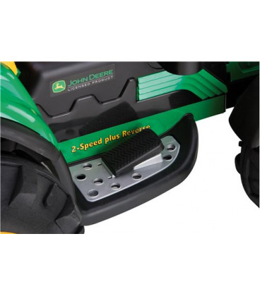 TRACTEUR ELECTRIQUE JD GROUND FORCE AVEC REMORQUE