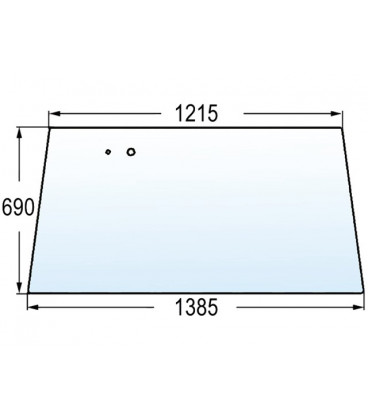 VITRE ARRIERE FENDT 186813051200