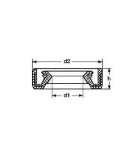 JOINTS A LEVRES - AXE Ø 72MM