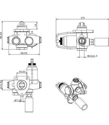 POMPE D'ALIMENTATION ADAPTABLE FENDT F281201710010