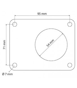 JOINT PAPIER DE FLASQUE DE POMPE HYDRAULIQUE ADAPTABLE FIAT CASE IH FORD NEW HOLLAND 5011723 5152999 5167989 565153