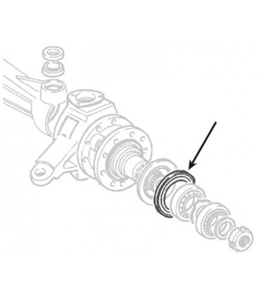 JOINT DE REDUCTEUR ADAPTABLE FIAT VALTRA 116825 KH1214 VKH1214 5135989