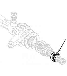 ROULEMENT DE REDUCTEUR ADAPTABLE FIAT SOMECA 24903490 76038628