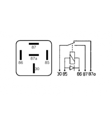 CONTACTEUR 12V 20/30A ADAPTABLE FENDT H312900020041