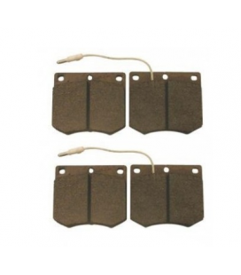 JEU DE PLAQUETTES DE FREIN 4 PIECES 78x15x66MM ADAPTABLE FENDT F284100080130