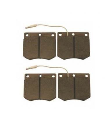 JEU DE PLAQUETTES DE FREIN 4 PIECES 78x15x66MM ADAPTABLE FENDT F284100080130