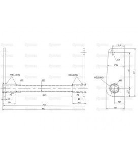 FIXATION POUR MANITOU