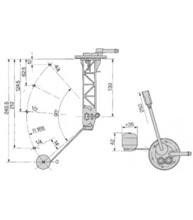 CAPTEUR DE JAUGE A CARBURANT ADAPTABLE FIAT WINNER 5154894 72271115