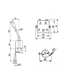 COMMUTATEUR CLIGNOTANTS ADAPTABLE DEUTZ