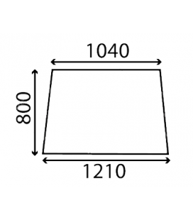 PARE BRISE PLAT-CLAIR ADAPTABLE DEUTZ 04316689