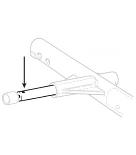 AXE DE BALANCIER D'ESSIEU AVANT ADAPTABLE FIAT SOMECA 589368