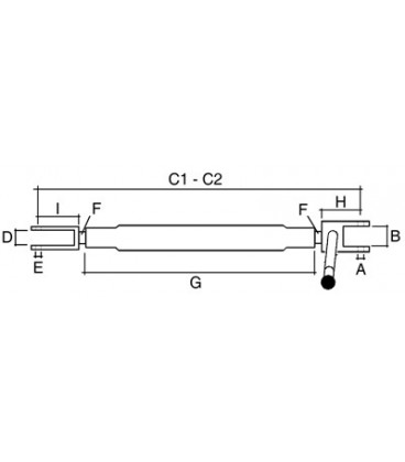 CHANDELLE DE RELEVAGE REGLABLE ADAPTABLE FIAT SOMECA 4964354 4981562 4999165