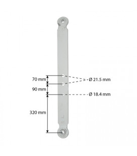 BRAS DE RELEVAGE INFERIEUR ADAPTABLE FIAT SOMECA 4982389