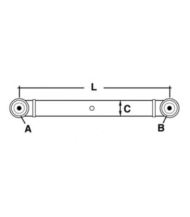 BRAS DE RELEVAGE INFERIEUR ADAPTABLE FIAT SOMECA 4982389