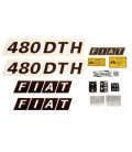 KIT AUTOCOLLANTS ADAPTABLE FIAT SOMECA 480 DTH