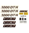 KIT AUTOCOLLANTS ADAPTABLE FIAT SOMECA 1000 DTH