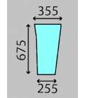 VITRE DE LABOUR PLATE - TEINTÉE ADAPTABLE MASSEY FERGUSON 3475994M1