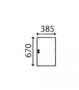 VITRE LATÉRALE COULISSANTE - PLATE - CLAIRE CASE IH 00930626, 00930627, 3125391R1, 930626, 930627, D7048S, L32953