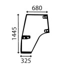 VITRE DE PORTE GAUCHE CASE IH - BOMBÉE - TEINTÉE 134621090N, 47108734, 47110844, MC134621080