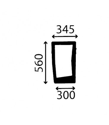 VITRE DE LABOUR DROITE CASE IH - BOMBÉE - TEINTÉE 134671069, 134671069N, 134671080, 47108765, 47110840