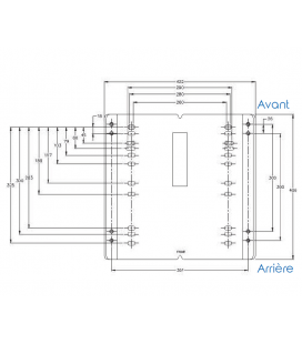 SIÈGE À SUSPENSION PNEUMATIQUE D5580ACH VIS 12V