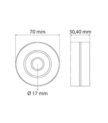 POULIE DE RENVOI ADAPTABLE CLAAS RENAULT JOHN DEERE AL112293 AL113385 AL116368