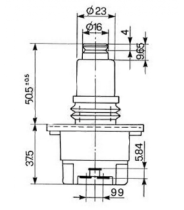 INTERRUPTEUR DE PLANCHER ADAPTABLE FORD NEW HOLLAND 83958354 E2NN7Z155BD