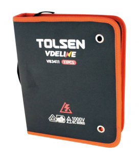 KIT 11 OUTILS ISOLES TOLSEN