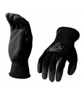 LOT DE 12 PAIRES DE GANTS G-PU BLACK MÉCANICIEN TRICOTE ENDUIT