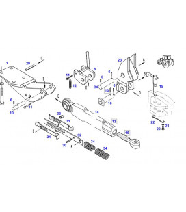 VIS FILETÉE À OEILLET ADAPTABLE FENDT 816870040010