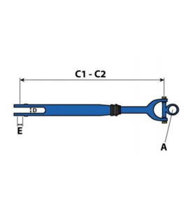 CHANDELLE DE RELEVAGE ADAPTABLE FORD 2000 2610 3000 3600 3610 83924895 C5NN564D E0NNB484DA