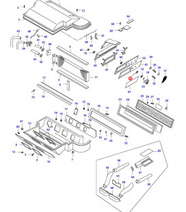 BOUTON DE CHAUFFAGE MASSEY FERGUSON VALTRA V31752000 ADAPTABLE