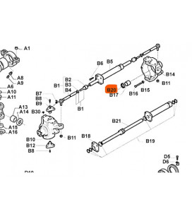 BAGUE D'ETANCHEITE ADAPTABLE RENAULT 6000103016