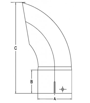 EMBOUT ECHAPPEMENT Ø60MM