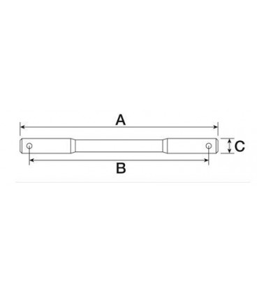 KIT RENFORCE REPARATION BARRE DE CONTROLE D'EFFORT RELEVAGE D28 MM ADAPTABLE JOHN DEERE AL40976 L31199 R49971