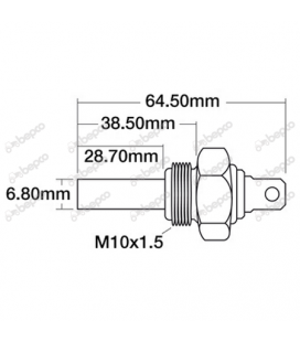 SONDE DE TEMPERATURE ADAPTABLE DEUTZ 01173469