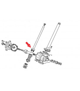 CUVETTE DE ROULEMENT CONIQUE ADAPTABLE FIAT 4654656 9654656