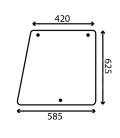 VITRE LATERALE GAUCHE ADAPTABLE DAVID BROWN CASE IH K303705